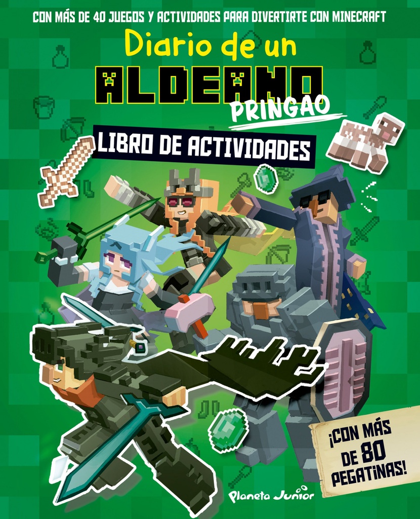 Diario de un aldeano pringao. Libro de actividades