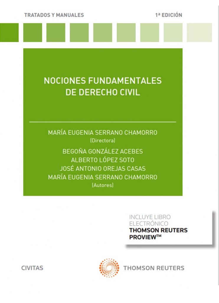 Nociones fundamentales de Derecho Civil (Papel + e-book)