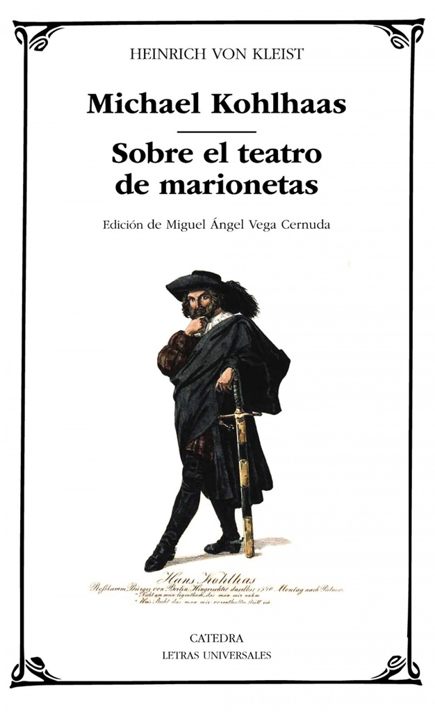 Michael Kohlhaas;Sobre el teatro de marionetas