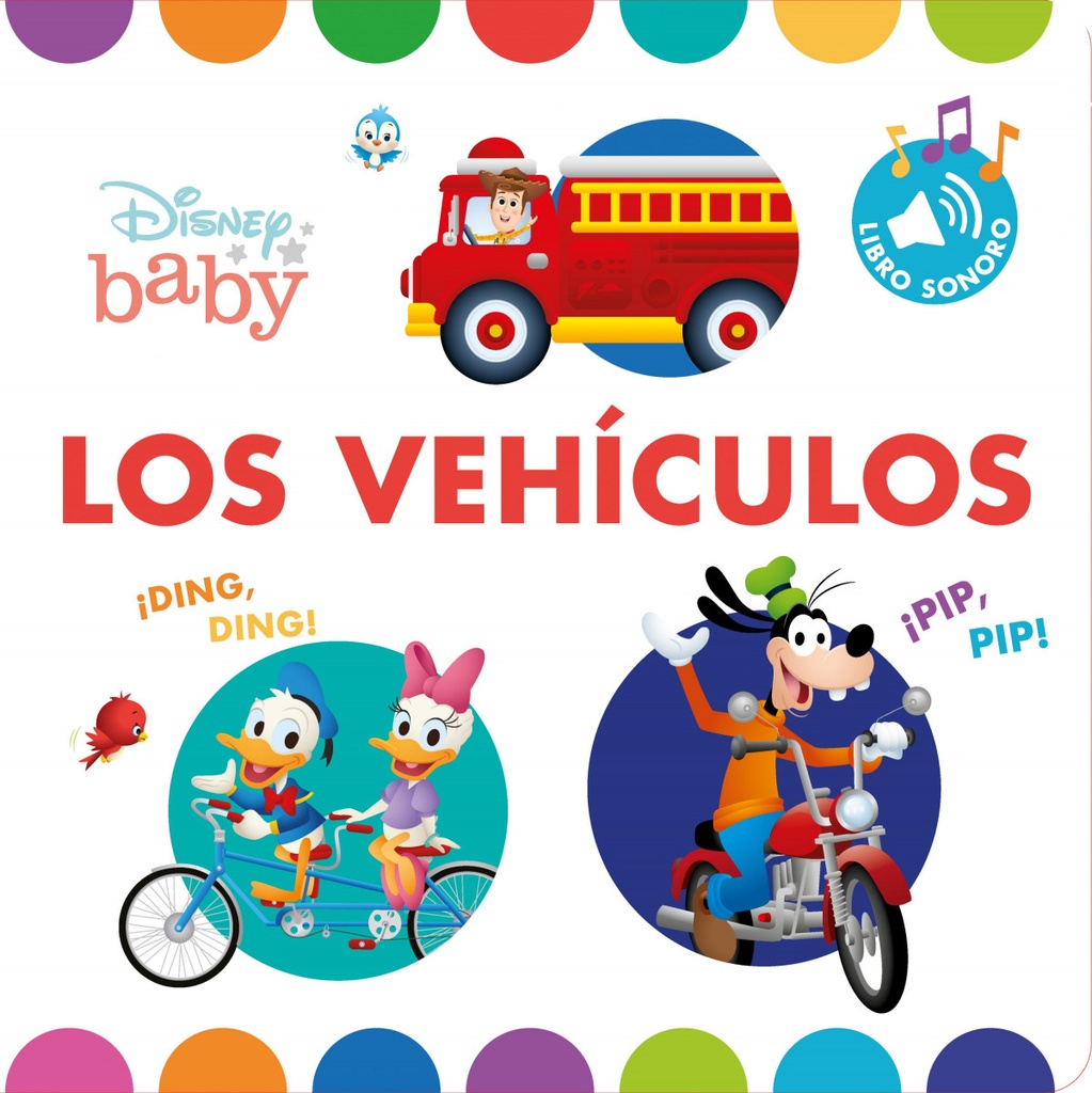 Disney Baby. Los vehículos. Libro con sonidos