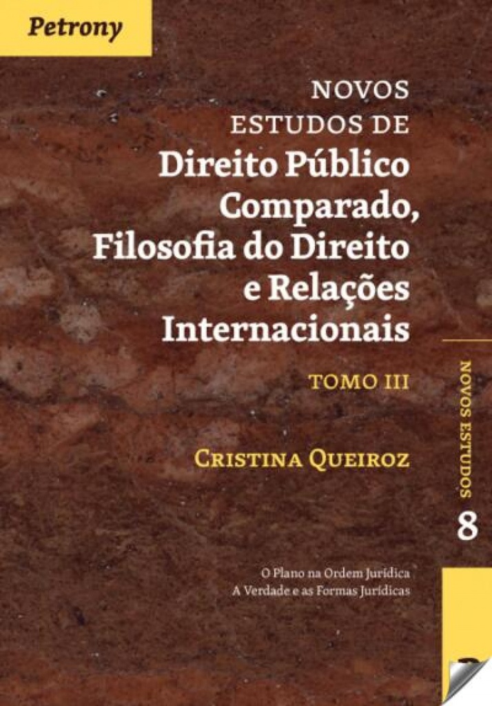 Direito público comparado, filosofia do Direito e relaçoes internacionais