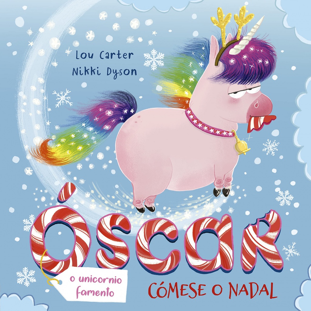 Òscar o unicornio famento o cómese o Nadal