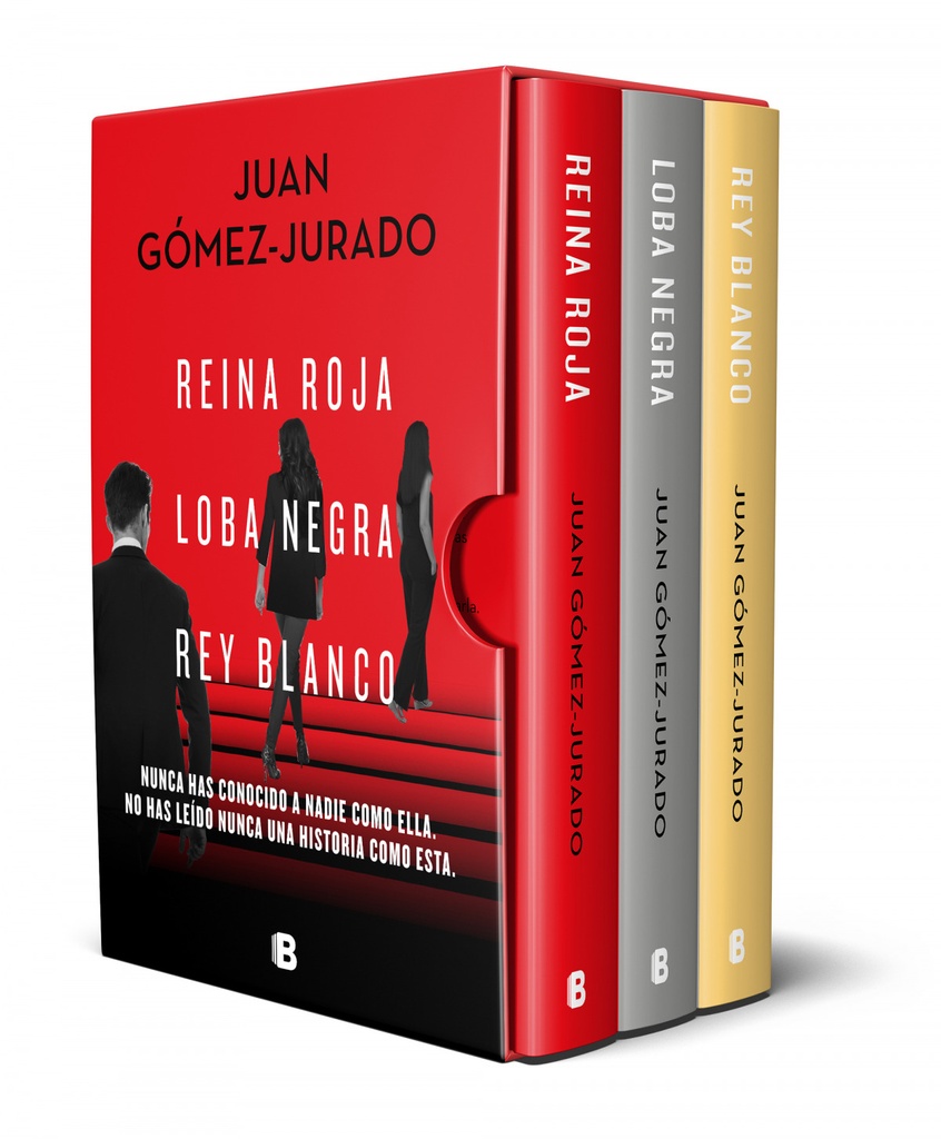 Trilogía Reina Roja (edición pack con: Reina Roja # Loba Negra # Rey Blanco)