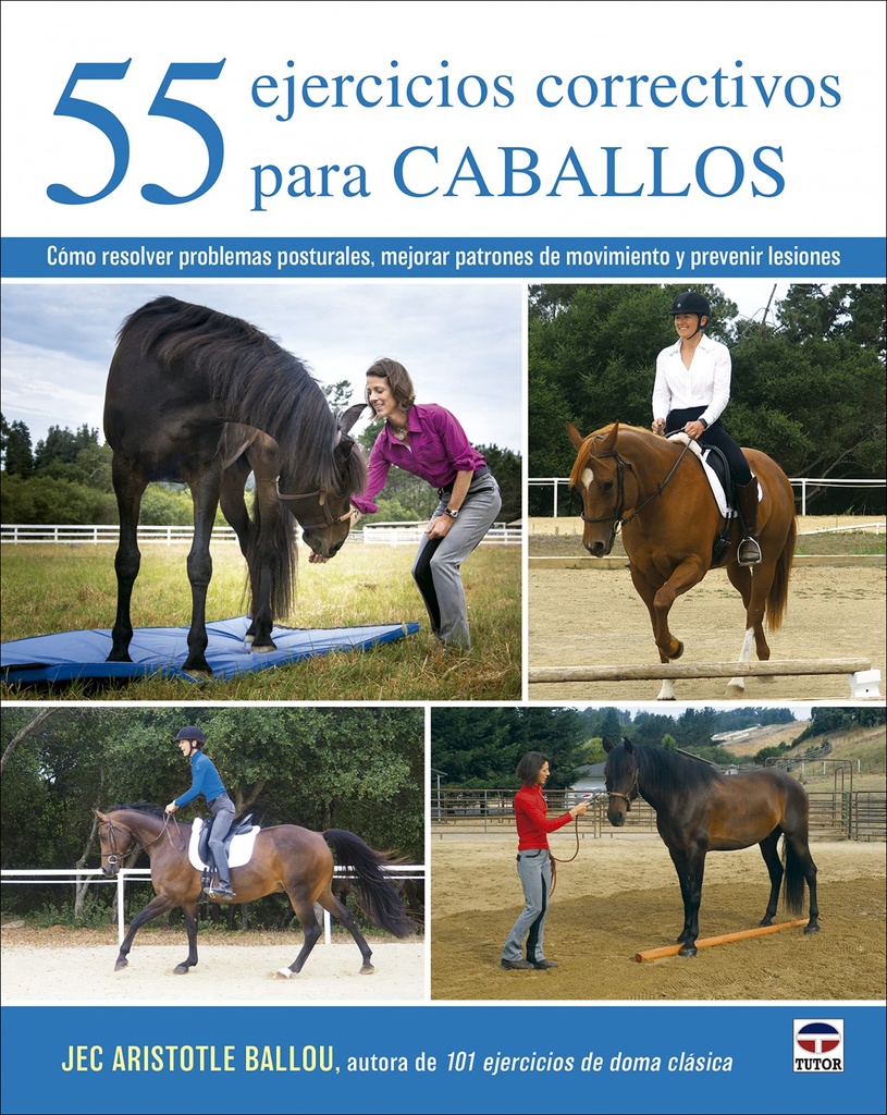 55 ejercicios correctivos para caballos