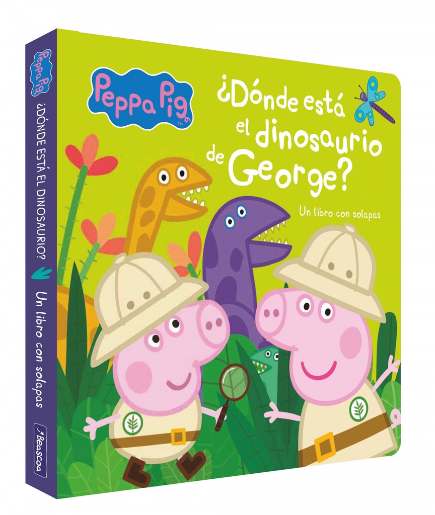 ¿Dónde está el dinosaurio de George? (Peppa Pig. Pequeñas manitas)