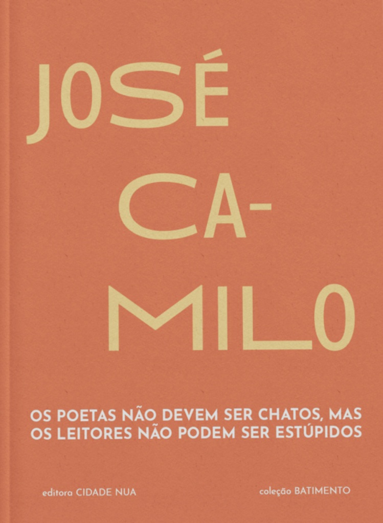 OS POETAS NÃO DEVEM SER CHATOS, MAS OS LEITORES NÃO PODEM SER ESTÚPIDOS