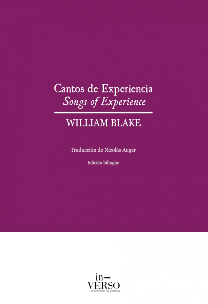 Cantos de experiencia. Songs of Experience