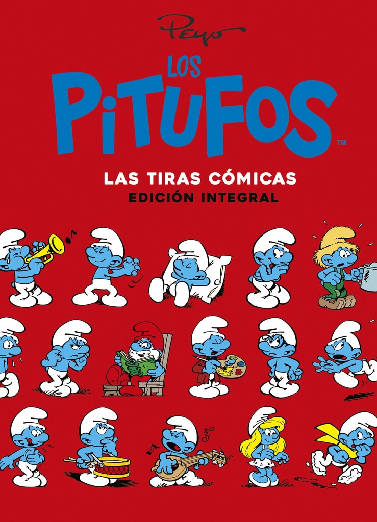 LOS PITUFOS. LAS TIRAS CÓMICAS. ED. INTEGRAL