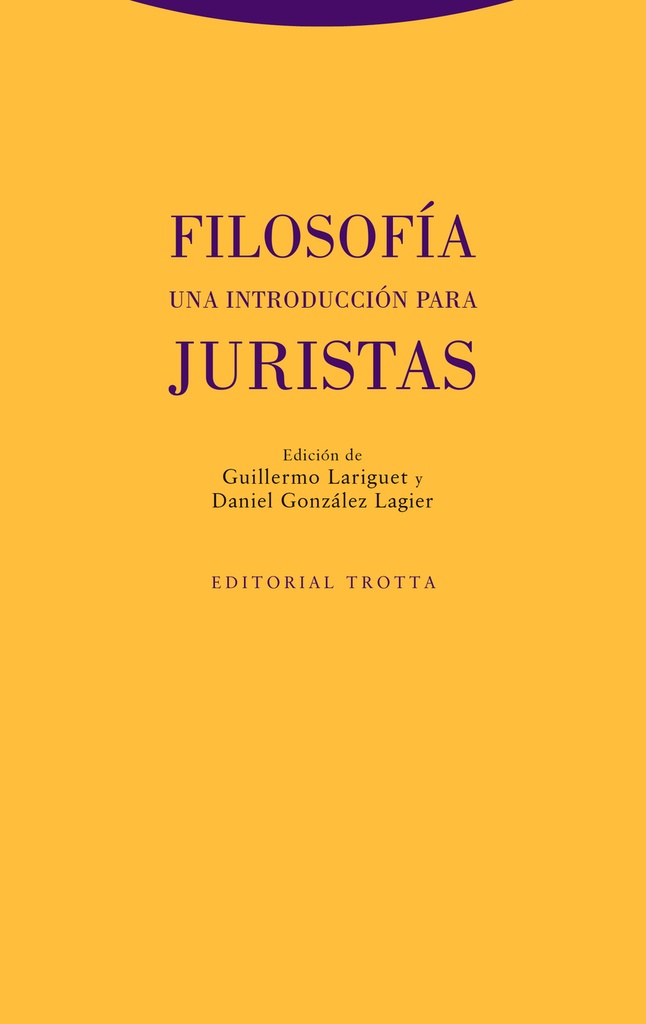 Filosofía. Una introducción para juristas