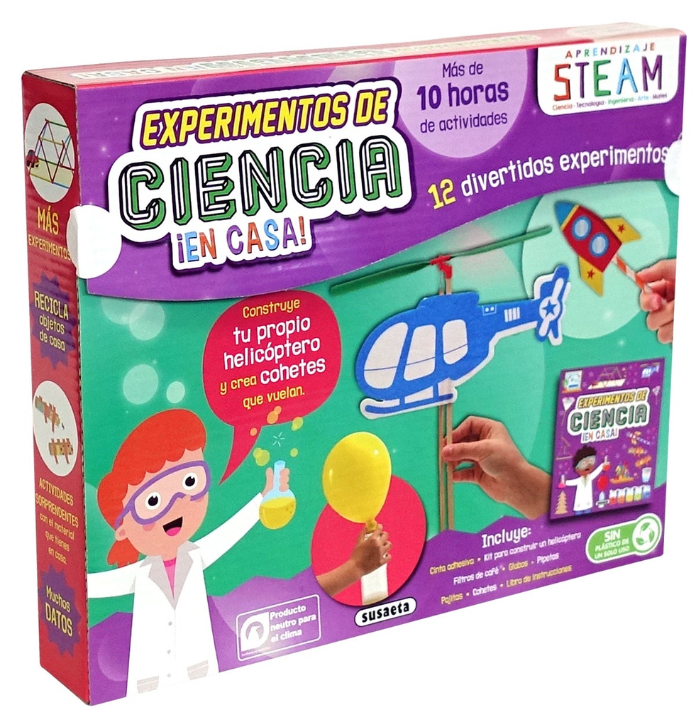 Experimentos ciencia en casa