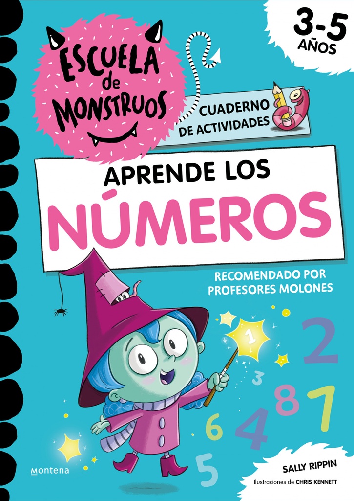 Aprender los numeros en la escuela de monstruos