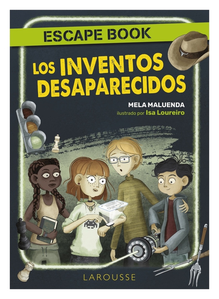 Los inventos desaparecidos. Escape book