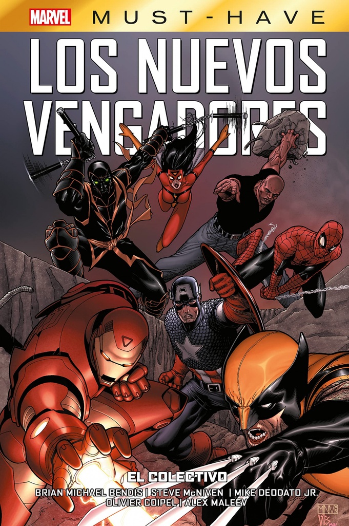 Marvel must have los nuevos vengadores. el colectivo 4