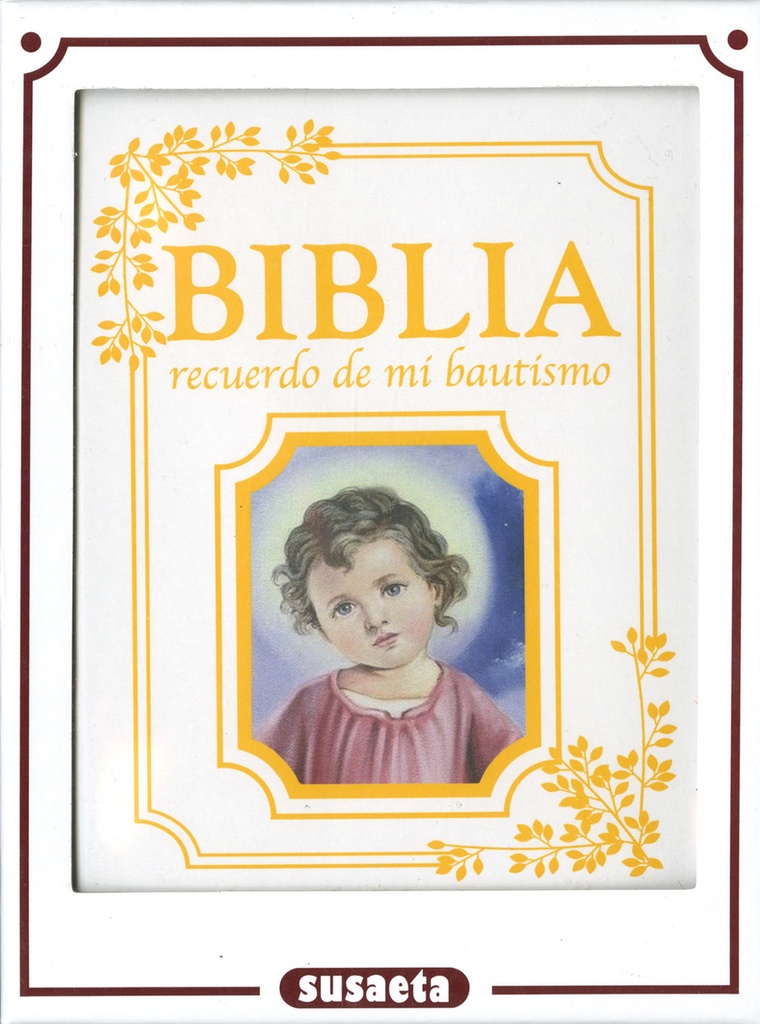 Biblia recuerdo de mi bautismo