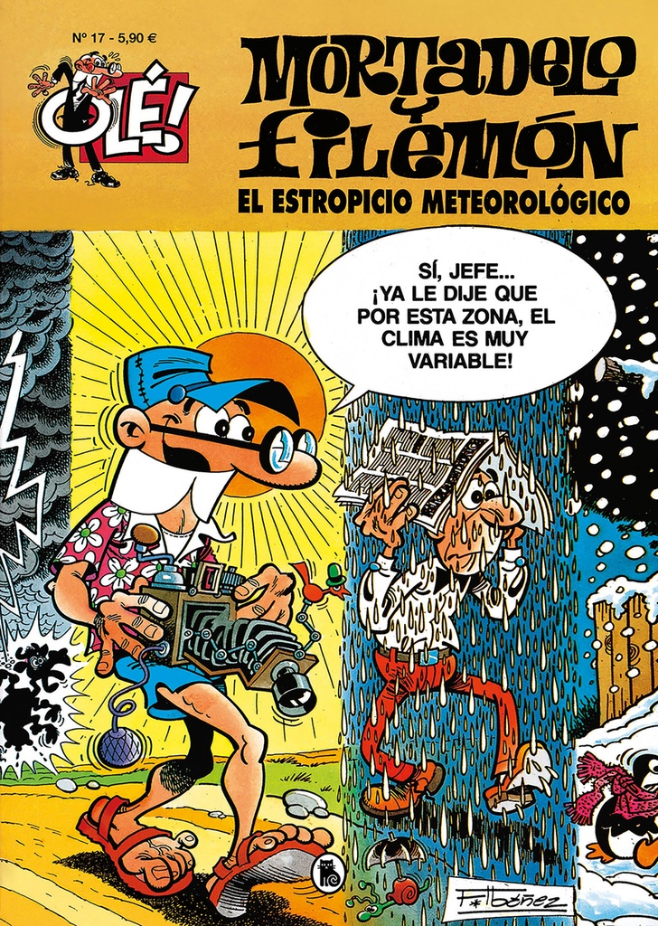 El estropicio meteorológico (Olé! Mortadelo 17)