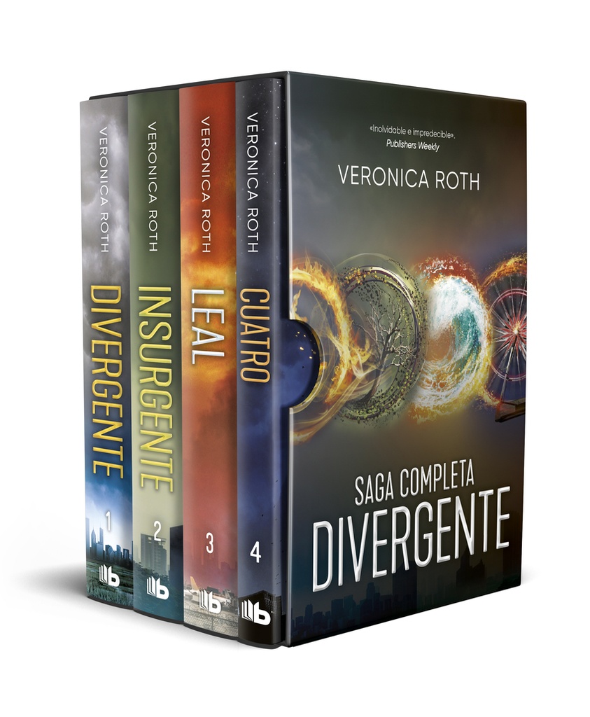 Divergente (estuche con: Divergente # Insurgente # Leal # Cuatro)