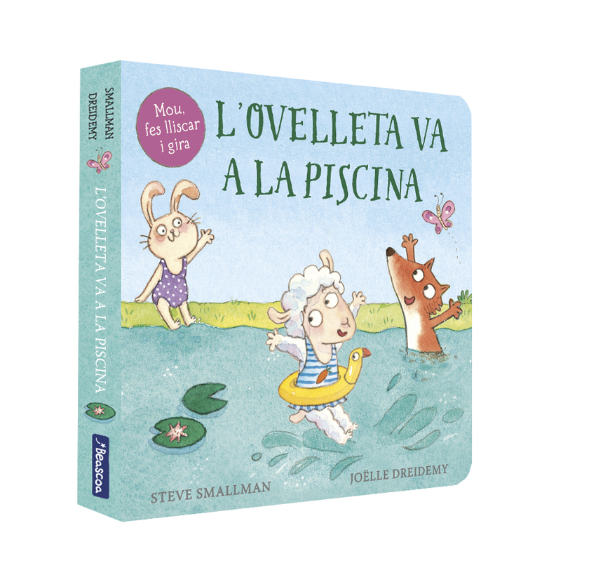 L´ovelleta va a la piscina (Mans petitones)