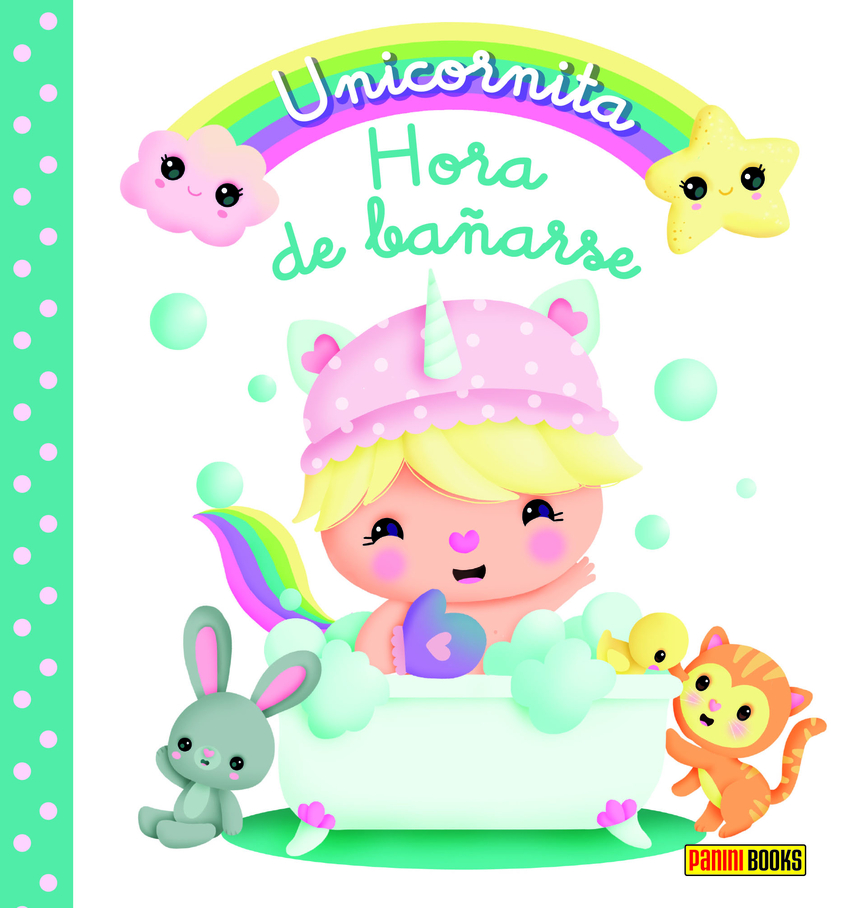 UNICORNITA HORA DE BAÑARSE