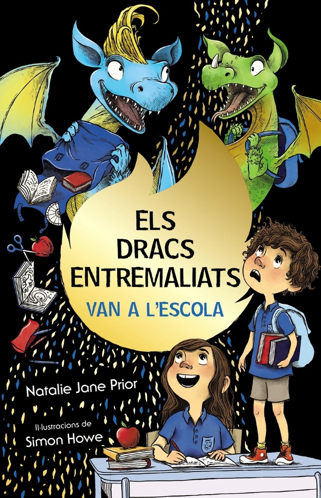 Els dracs entremaliats, 2. Els dracs entremaliats van a l´escola