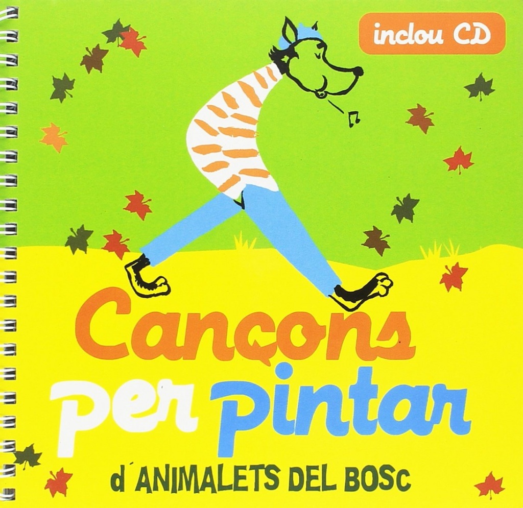 Cançons d´animalets del bosc per pintar