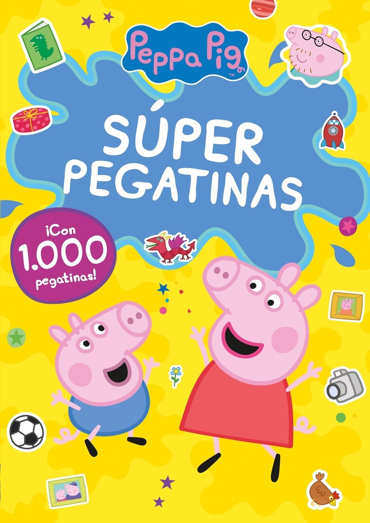 Peppa Pig. Superpegatinas.