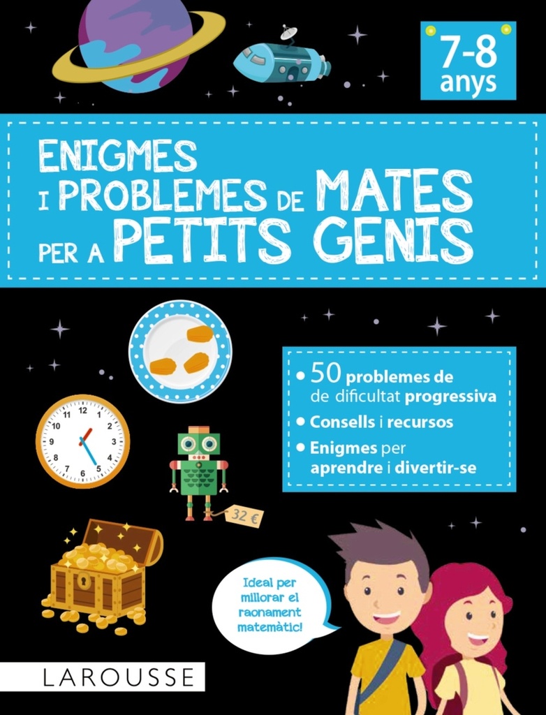 Enigmes i problemes de mates per a petits genis (7-8 anys)