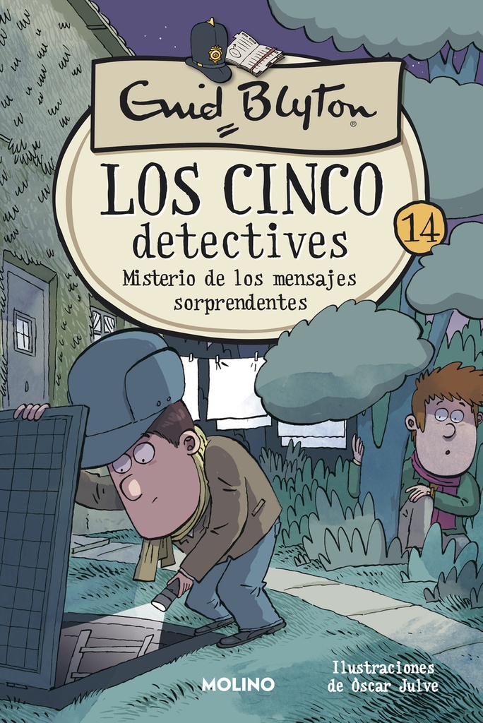 Los cinco detectives 14 - Misterio de los mensajes sorprendentes