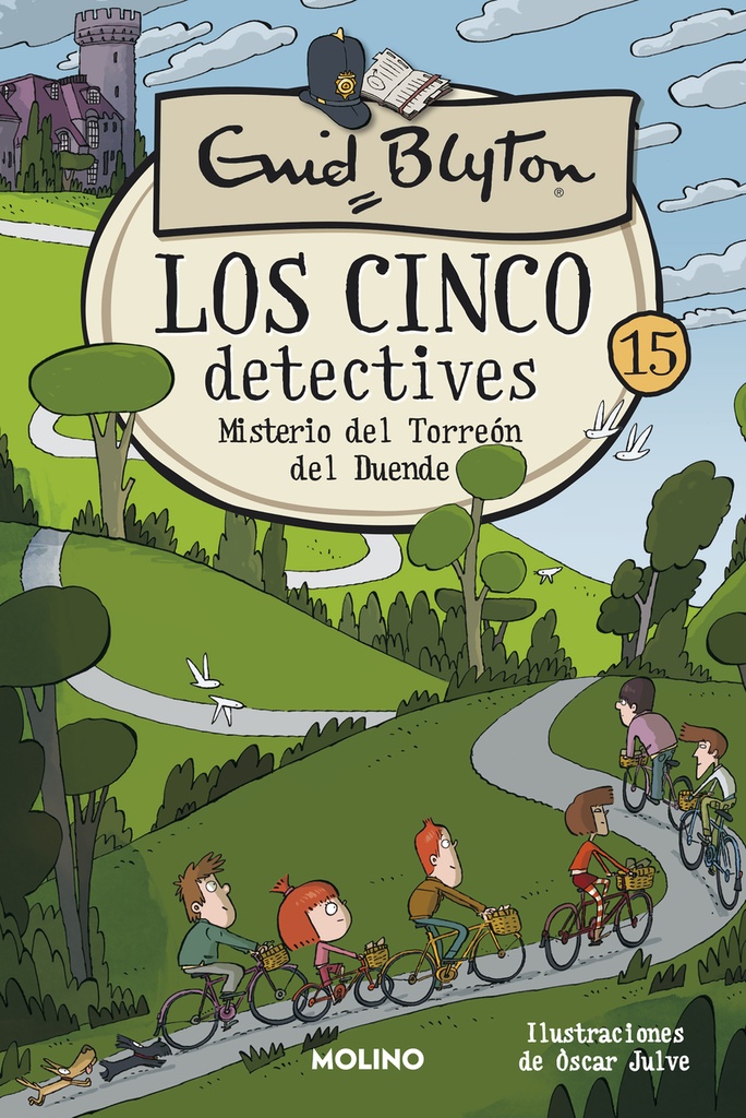 Los cinco detectives 15 - Misterio del torreón del duende