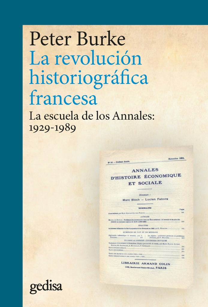 La revolución historiográfica francesa