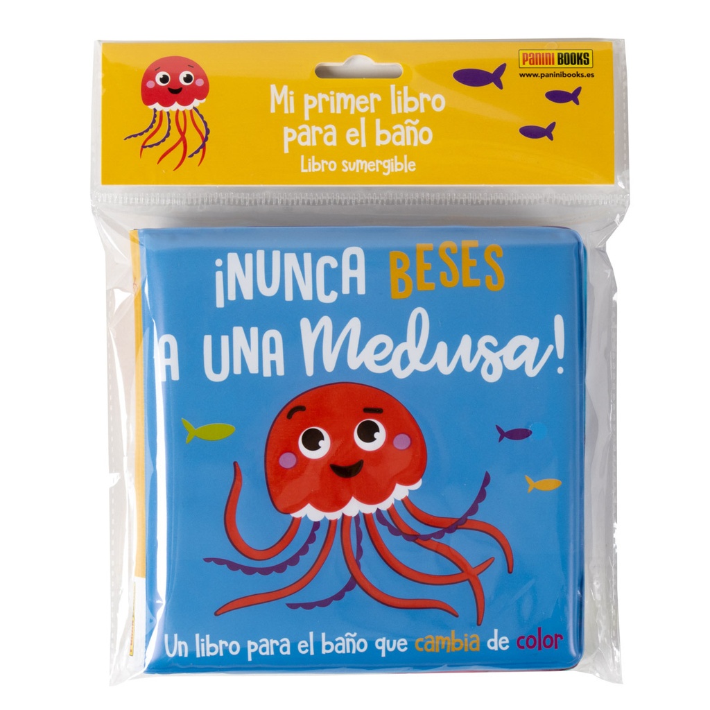 NUNCA BESES A UNA MEDUSA- LIBRO BAÑO