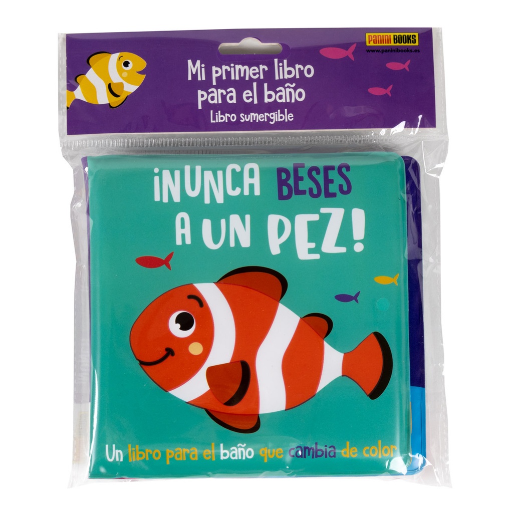 NUNCA BESES A UN PEZ- LIBRO BAÑO