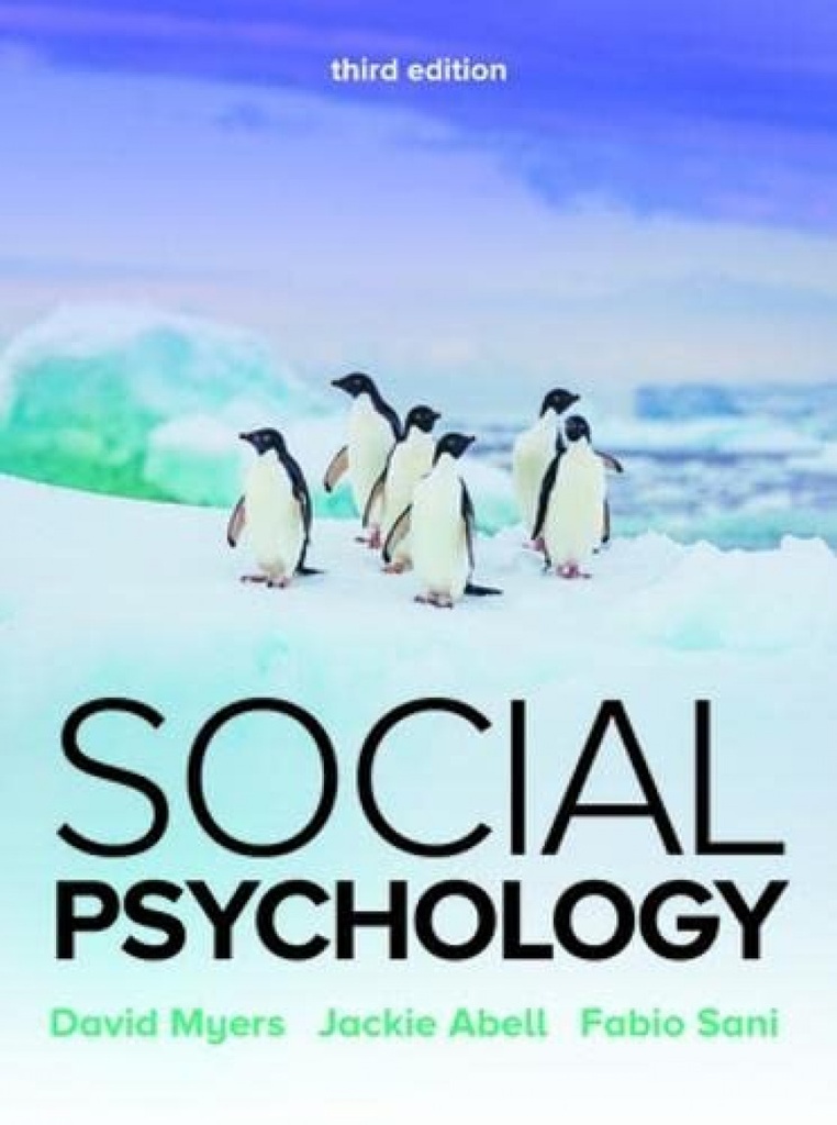 Social Psychology 3rd ed