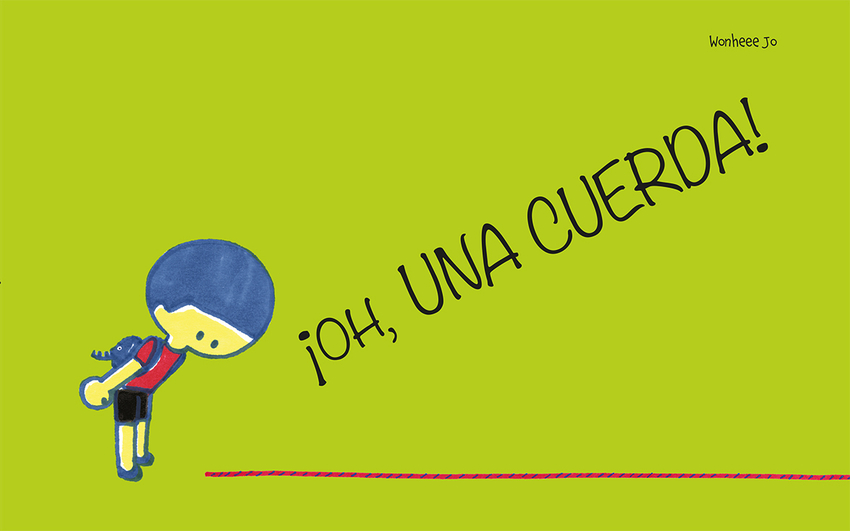 ¡Oh, una cuerda!