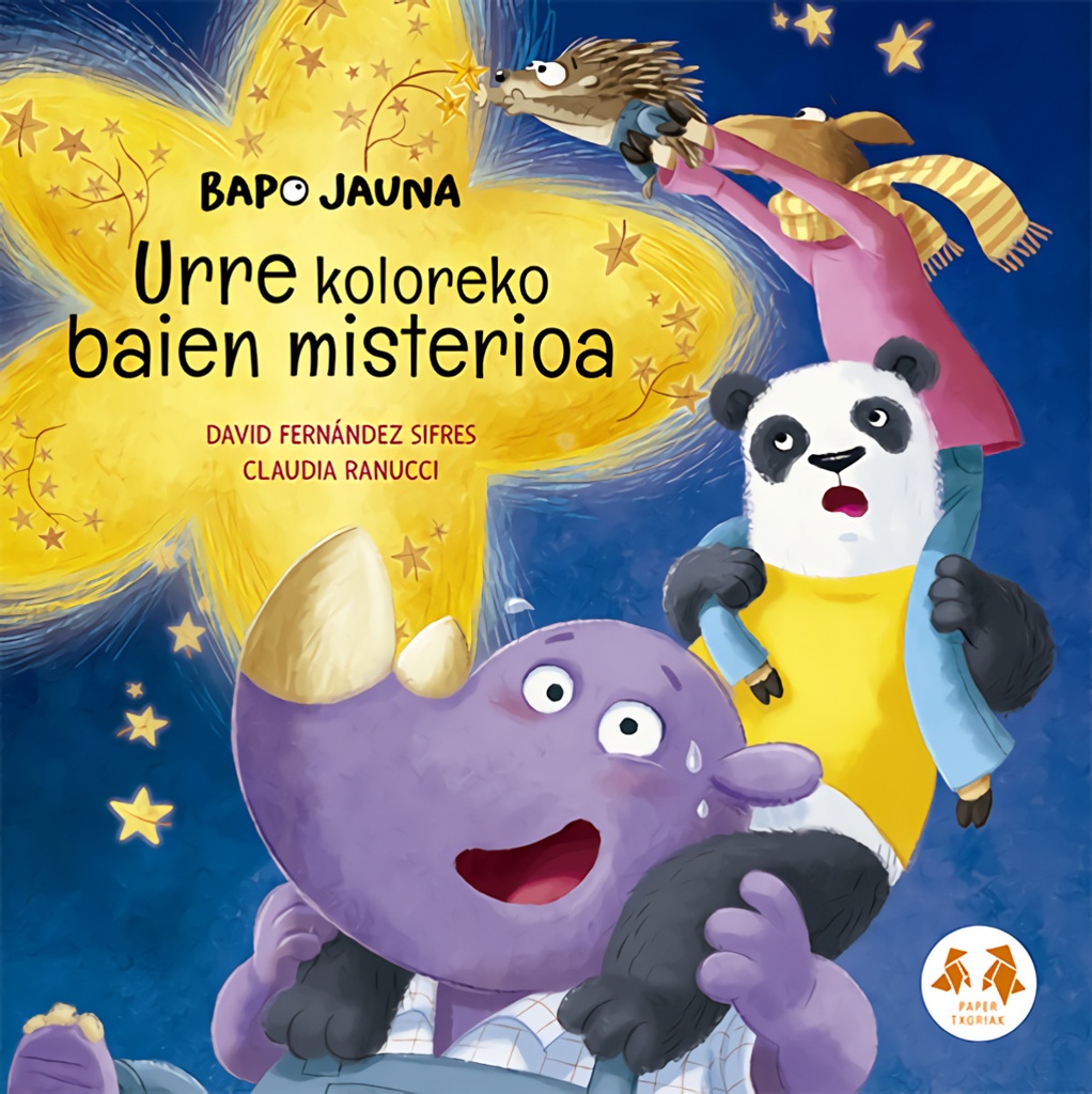 Urre koloreko baien misterioa. Bapo jauna