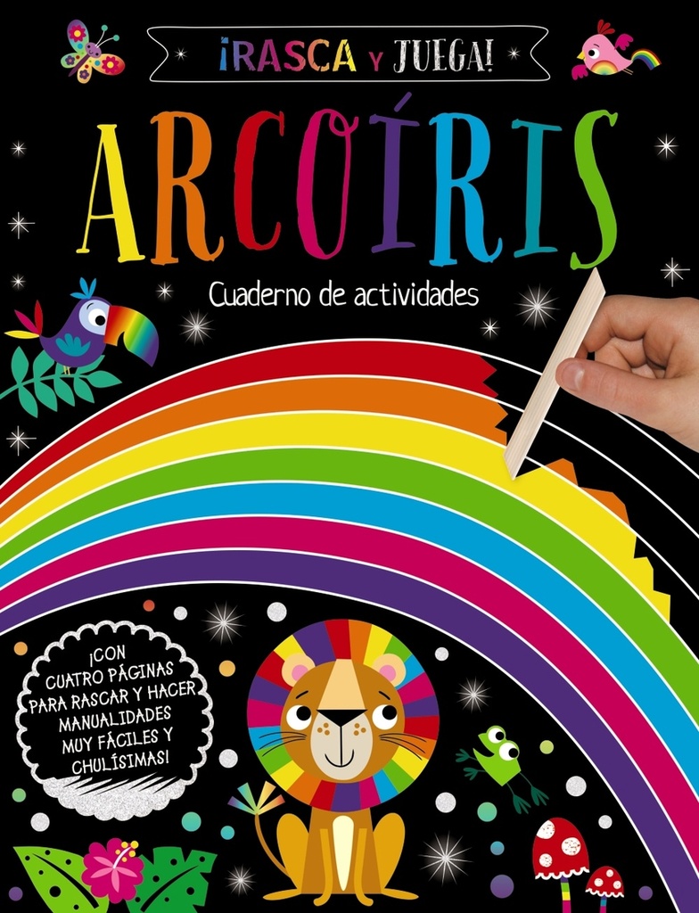 ¡Rasca y juega! Arcoíris