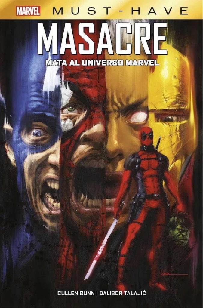 Marvel must have masacre mata el universo marvel