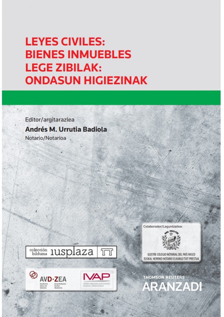 Leyes civiles: Bienes inmuebles Lege zibilak: ondasun higiezinak (Papel + e-book)