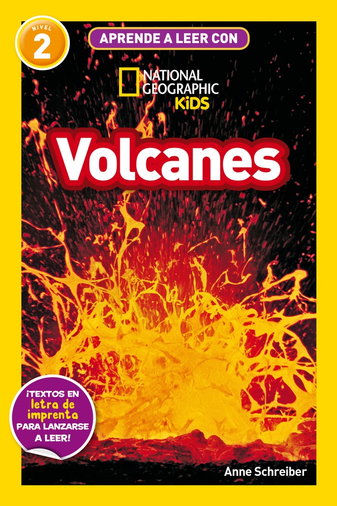 Aprende a leer con National Geographic (Nivel 2) - Volcanes