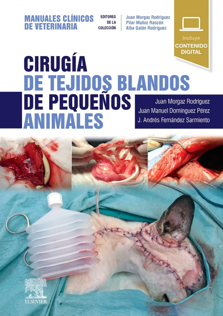 Cirugia de tejidos blandos de pequeños animales:manuales