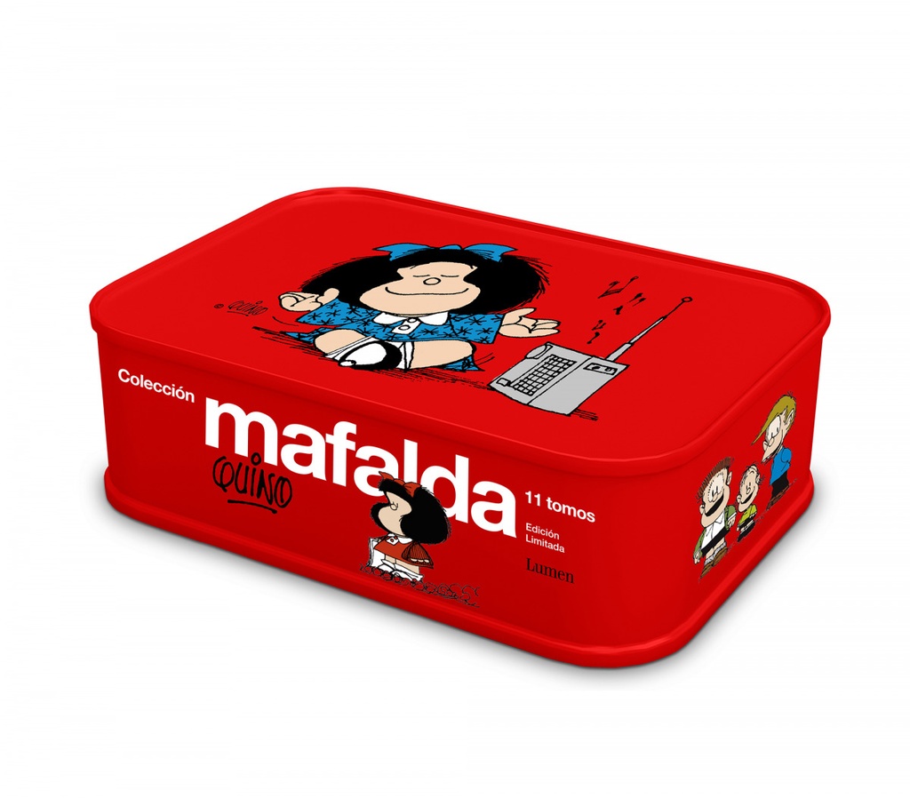 COLECCIÓN MAFALDA: 11 TOMOS (LATA ROJA)