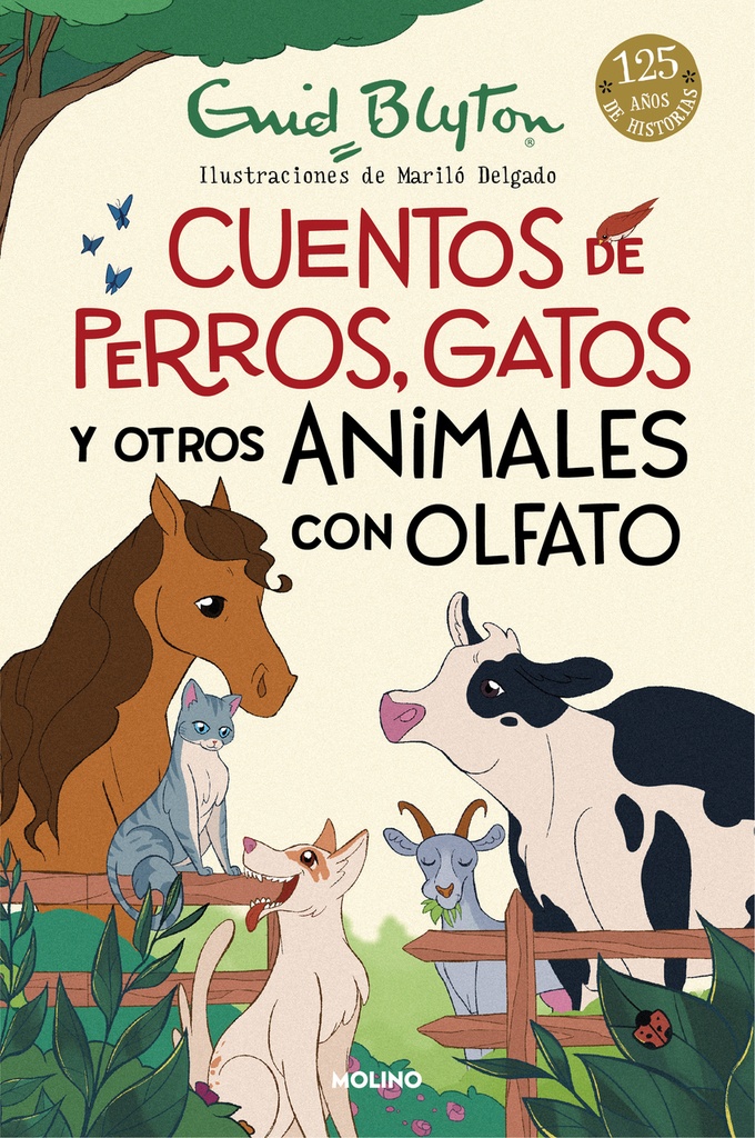 Cuentos de perros, gatos y otros animales con olfato