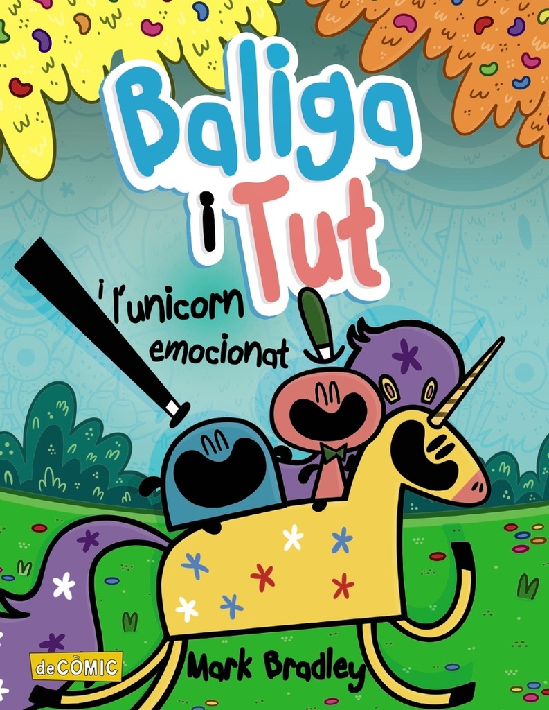 Baliga i Tut i l´unicorn emocionat