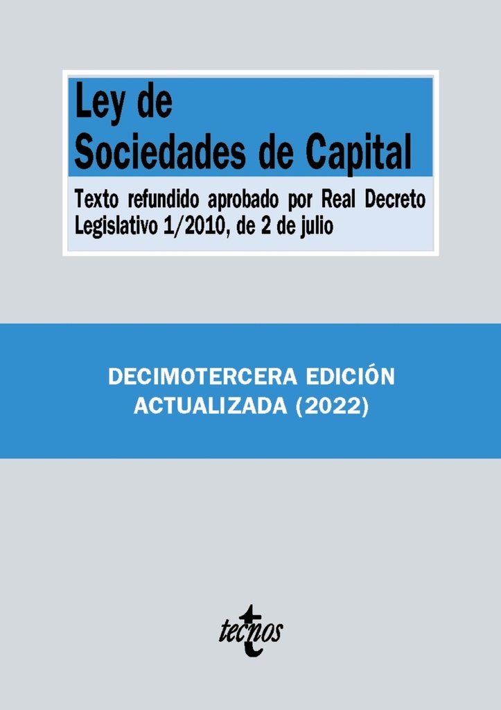 Ley de Sociedades de Capital