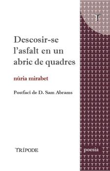 Descosir-se l´asfalt en un abric de quadres