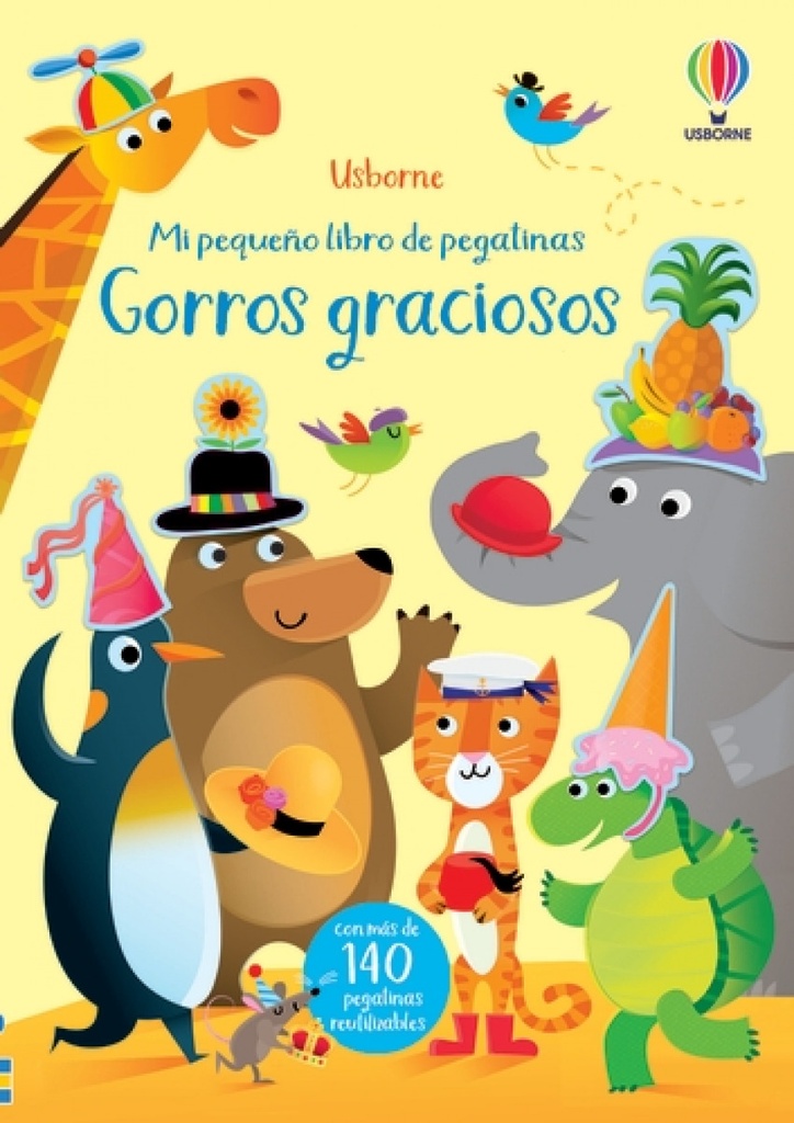 SOMBREROS GRACIOSOS PEQUEÑO LIBRO PEGATI