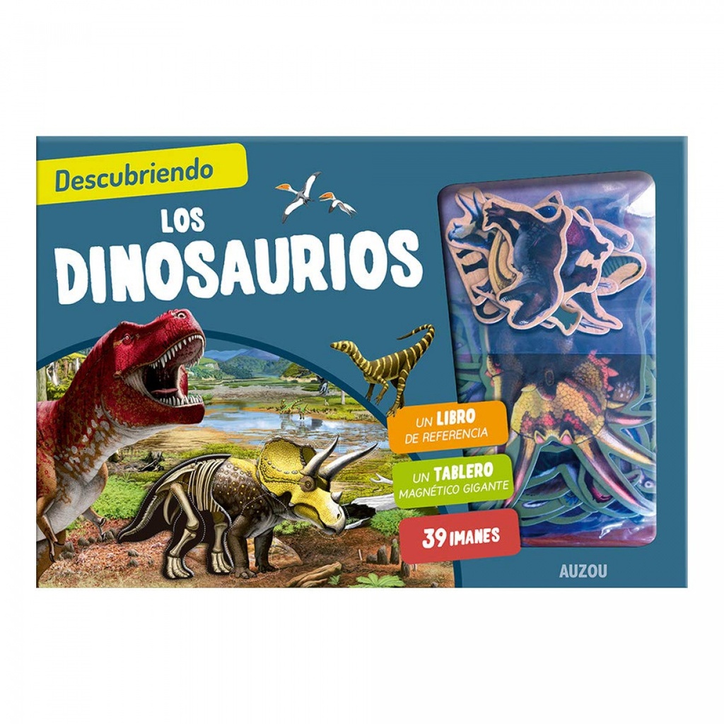 Descubriendo los dinosaurios. Tablero magnético