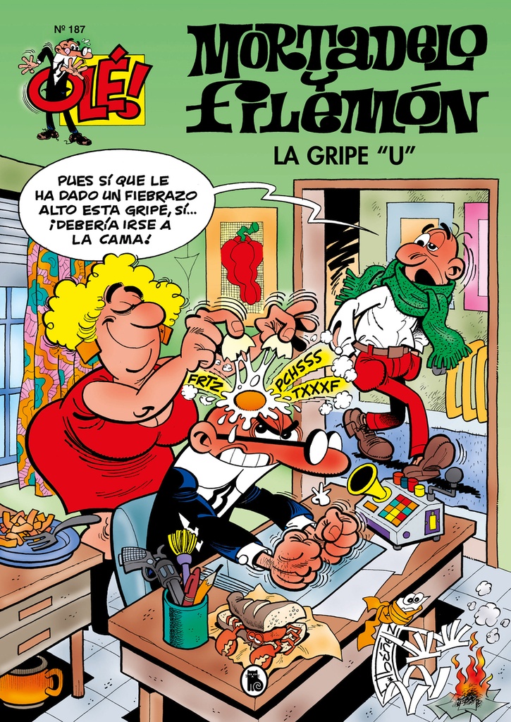 La gripe ´U´ (Olé! Mortadelo 187)