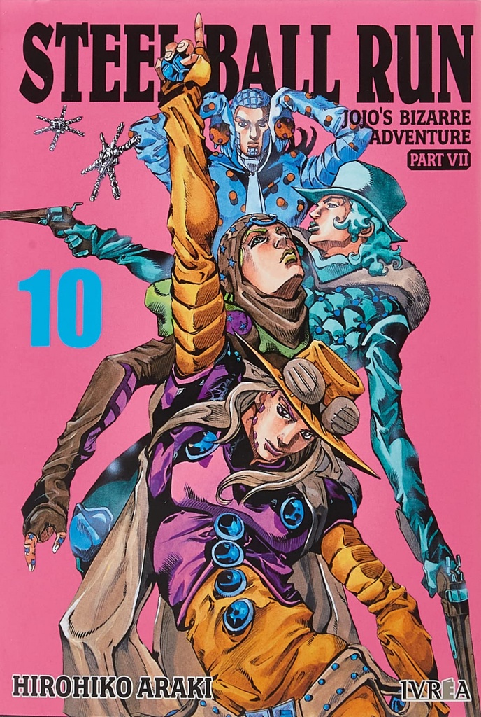 JOJOS BIZARRE ADVENTURE PARTE 07 STEEL BALL RUN N 10