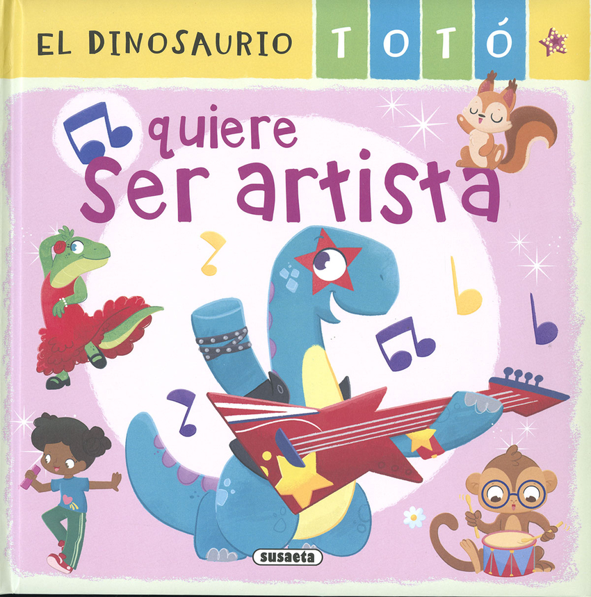 El dinosaurio Totó quiere ser artista