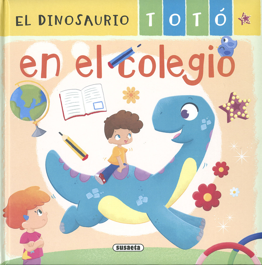 El dinosaurio Totó en el colegio